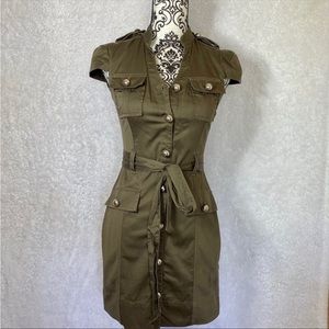 Express Military Style Dress. Size 0